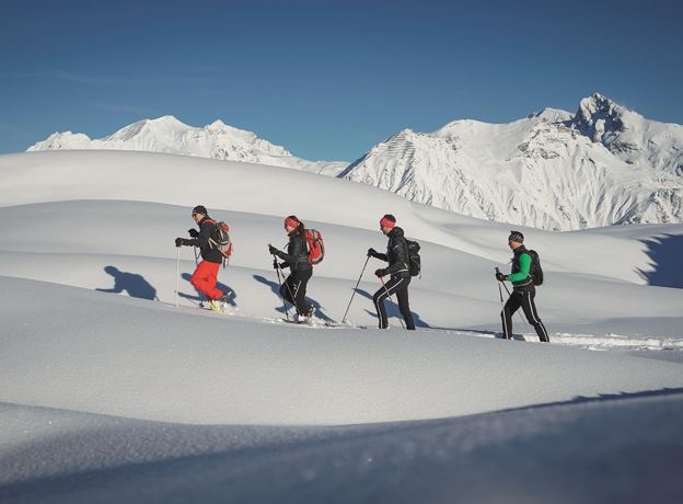 Guided Snowshoe Hike Muttjöchle with stop in the Alpine Inn